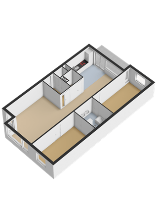 Floorplan - Hengeveldstraat 82, 3572 KJ Utrecht